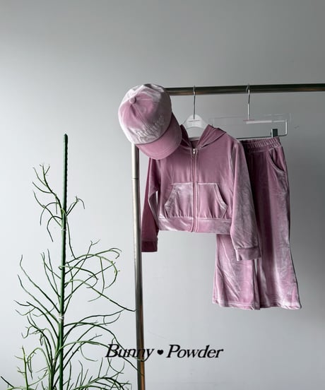 61[予約]bunny powder lexi hood zip up