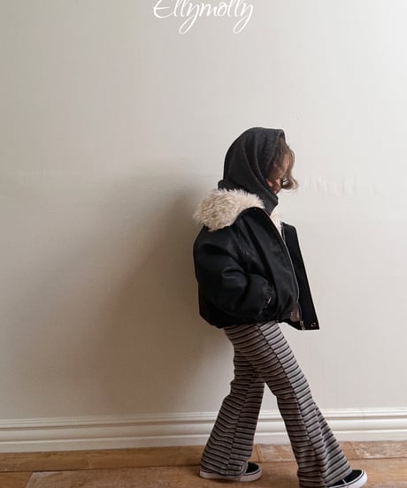 34[予約]ELLYMOLLY latte style bootcut