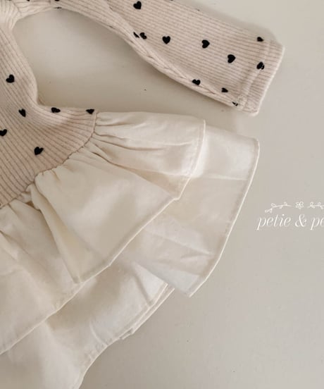 27[予約]petit&petit heart cancan t