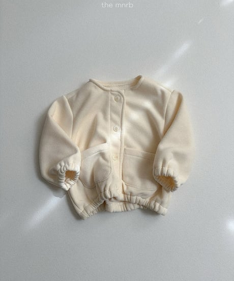 42[予約]minirobe poywarm cardigan