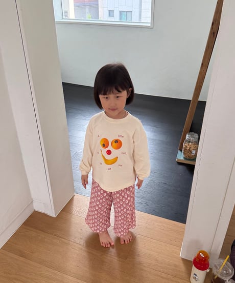 6[予約]nightbebe fruit long sleeve tee