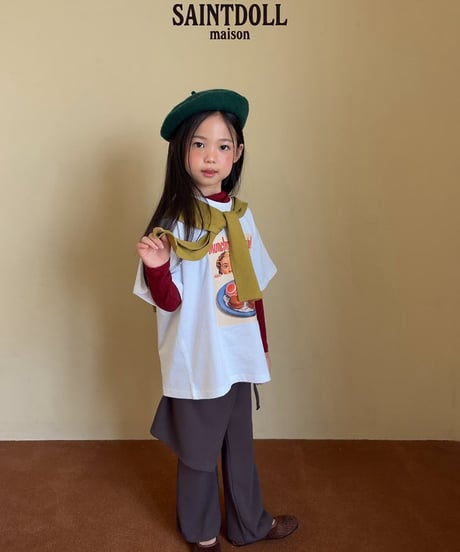 16[予約]saintdoll chocolate short sleeve t-shirt