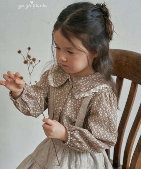 3[予約]go go picnic anny blouse