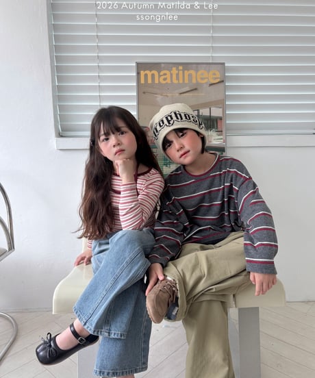 63[予約]matilda&lee cargo pocket pants