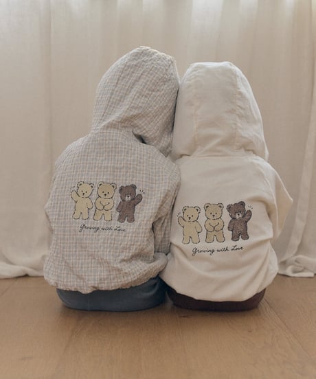 1[予約]送料無料 the beige bear jumper