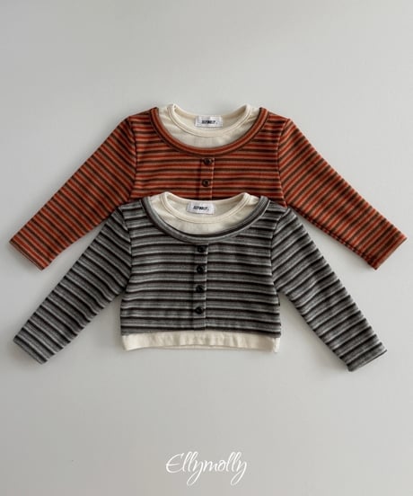33[予約]ELLYMOLLY latte style top