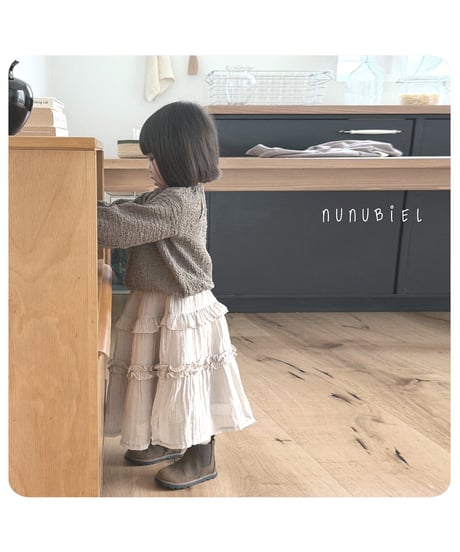 45[予約]nunubiel orner skirt