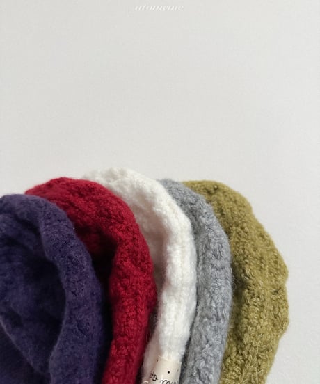 48[予約]atomeme knit muffler bonnet
