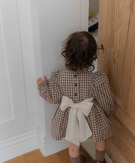 40[予約]OREN cocobell apron suit