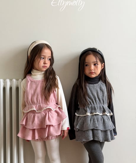 31[予約]ELLYMOLLY mongi frill sleeveless