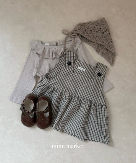 14[予約]mimi market lonamer overalls