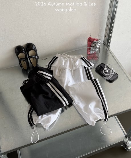 53[予約]matilda&lee lace line track pants