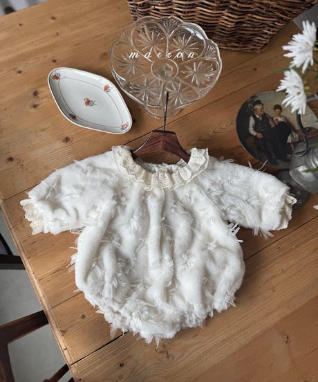 49[予約]marron lumina fur suit(6-18m)