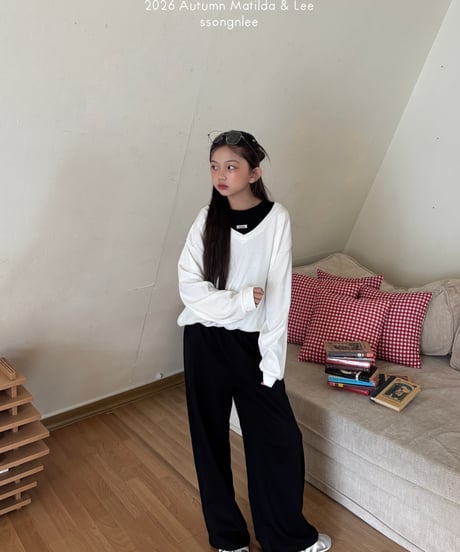 6[予約]matilda&lee louis layered knit