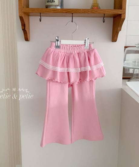 41[予約]petit&petit sha cancan skirt pants