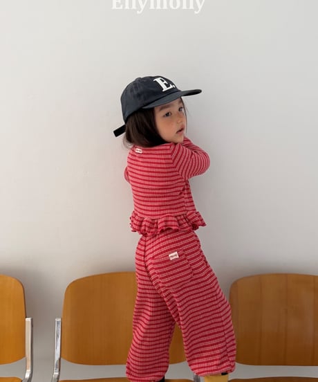 33[予約]ELLYMOLLY loen frill cardigan