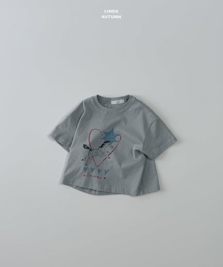 9[予約]LINDO sketch short sleeve t-shirt