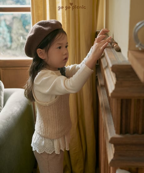2[予約]go go picnic muffin vest