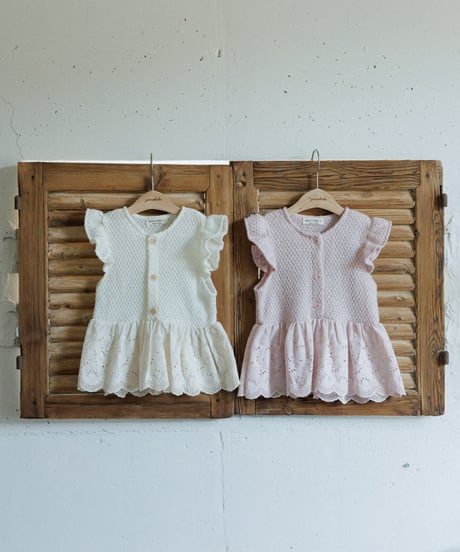 5[予約]perrobebe vivian knit vest