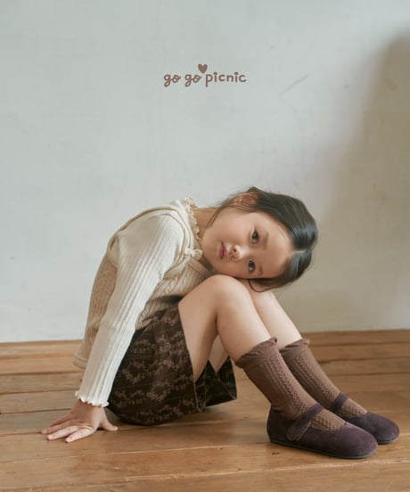 8[予約]go go picnic ivy corduroy shorts