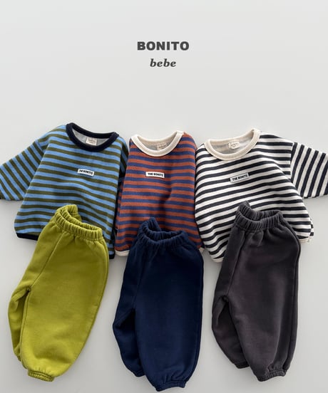 54[予約]bonito irene jogger set(6-18m)