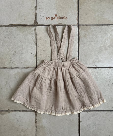 12[予約]go go picnic emily suspender skirt