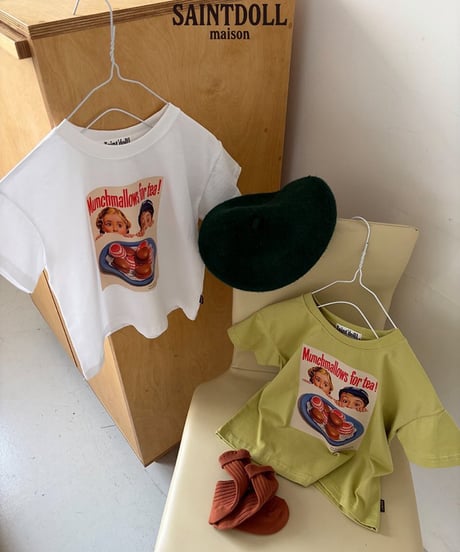 16[予約]saintdoll chocolate short sleeve t-shirt