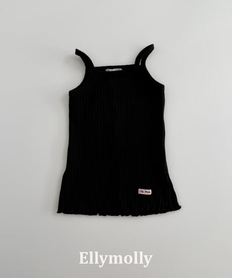 39[予約]ELLYMOLLY dudu rib layer camisole