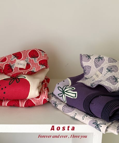 15[予約]Aosta strawberry scarf