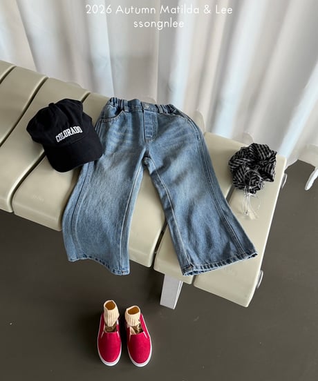 69[予約]matilda&lee cutout denim pants
