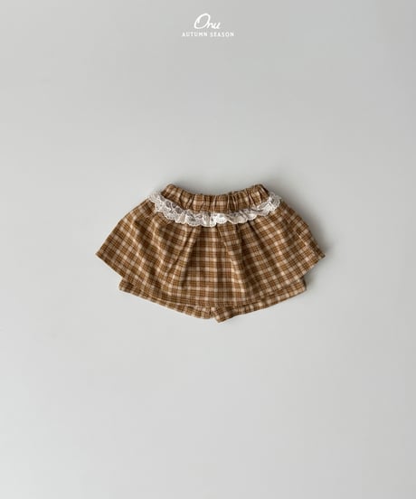 20[予約]onu tiered skirt pants