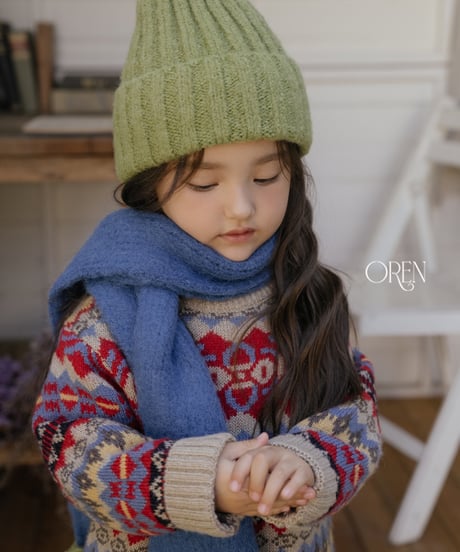 30[予約]OREN adeline multi wool knit