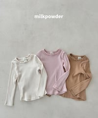 8[予約]milkpowder soft tee