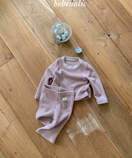 18[予約]bebeholic pepper shirring set