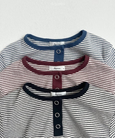 41[予約]digreen henley neck alety tee