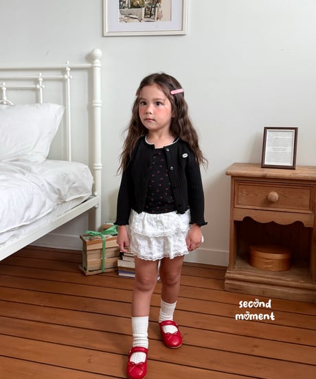 24[予約]second moment fondue tiered skirt