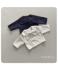 18[予約]nunubiel tie blouse