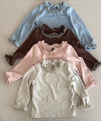 7[予約]ololala sugar frill t-shirt