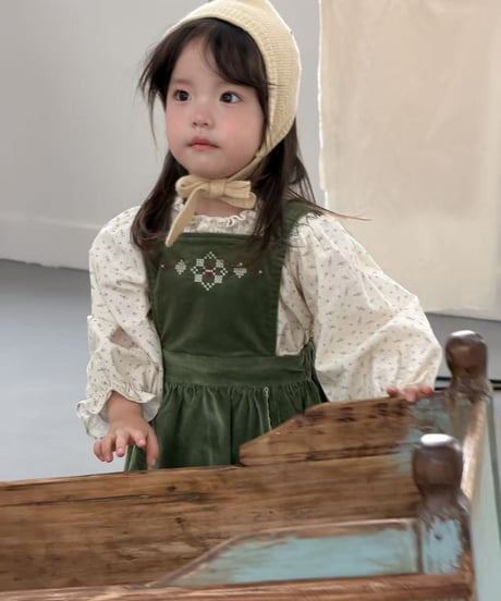 64[予約]aiai smoke flower blouse