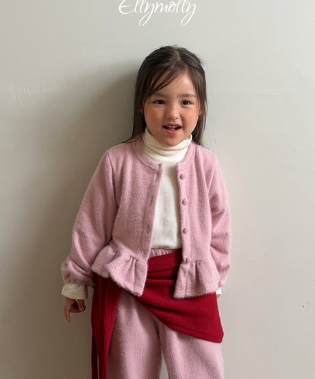 28[予約]ELLYMOLLY snowflake angol reel cardigan