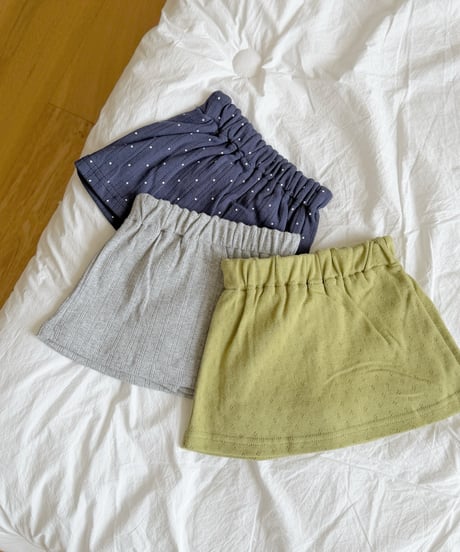 15[予約]ninibello vivi eyelet skirt