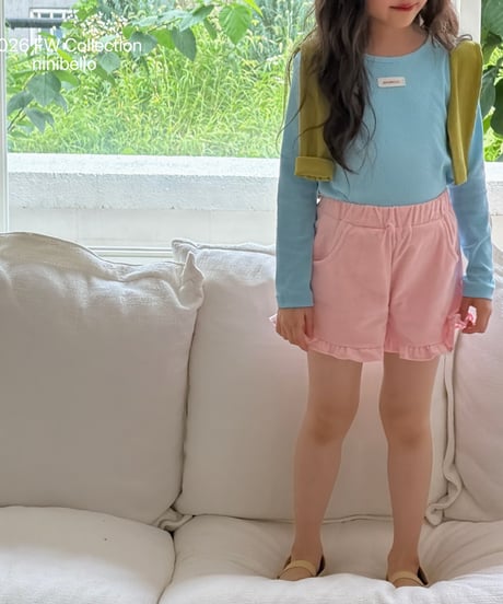 5[予約]ninibello bib rib tee