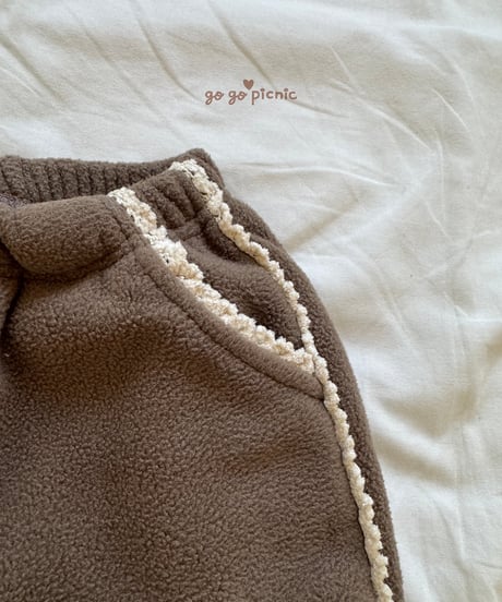 11[予約]go go picnic puppy pants