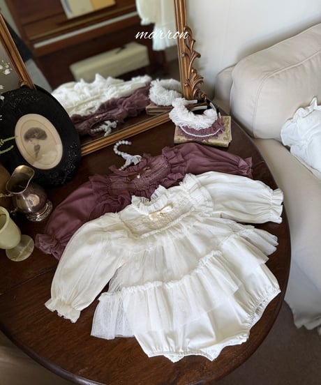 51[予約]marron nook suit(6-18m)