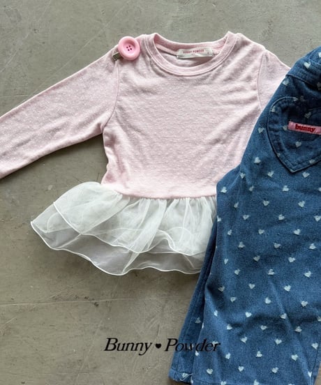 29[予約]bunny powder sha polka dot tee