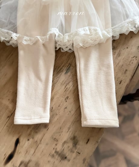 38[予約]marron cancan skirt leggings(XS-L)