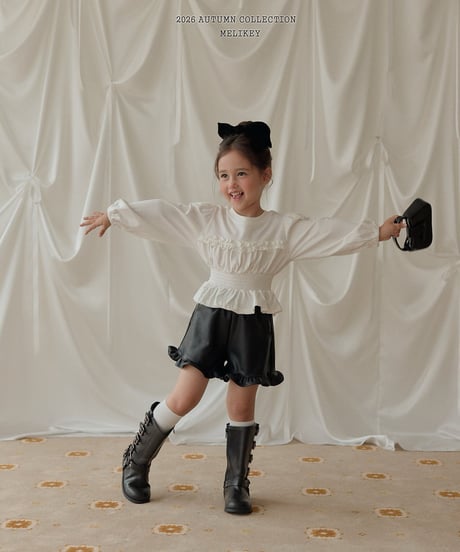 19[予約]melikey smoke frill t