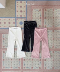 8[予約]bunnytail fluffy bootcut pants