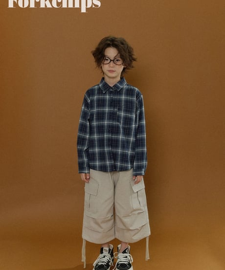 25[予約]FORKCHIPS flow bermuda pants