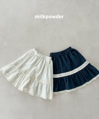 14[予約]milkpowder may skirt